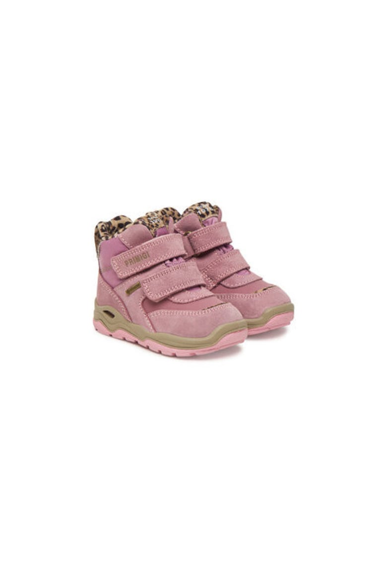 Ghete de zapada pentru fete -  305464330 - piele naturala - roz