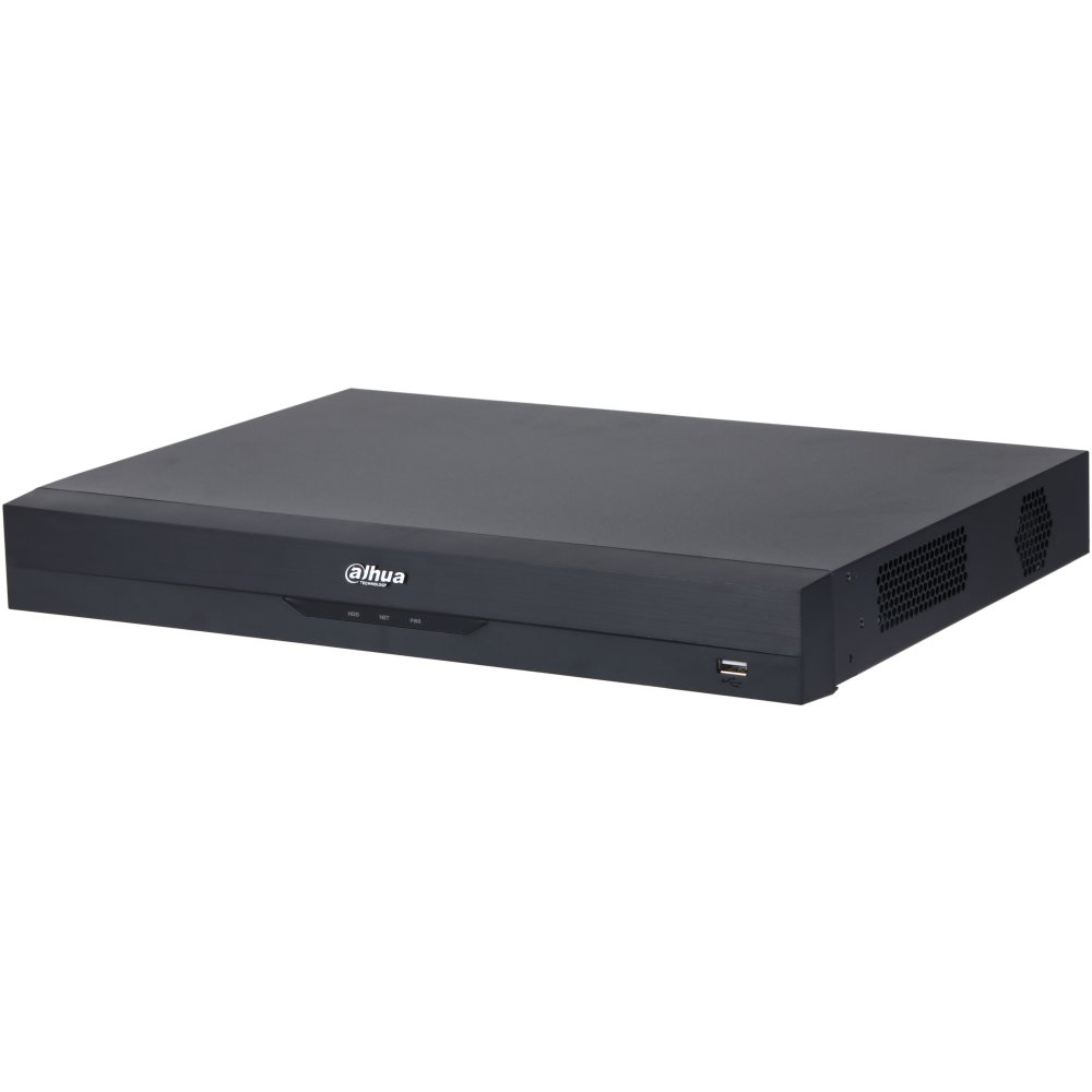 NVR 32 canale WizSense Dahua NVR5232-EI2, 32MP, detectie si recunoastere faciala, WizSeek, numarare persoane, AcuPick, fara PoE