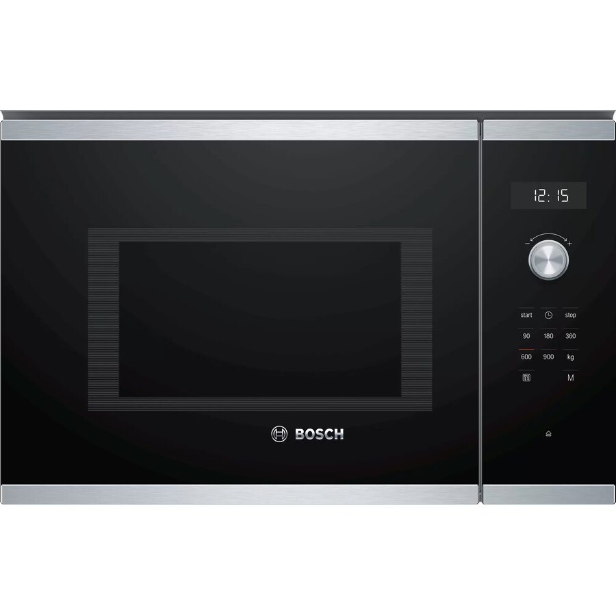 Cuptor incorporabil cu microunde Bosch BFL554MS0 Seria 6, 25L, 900W, TouchControl