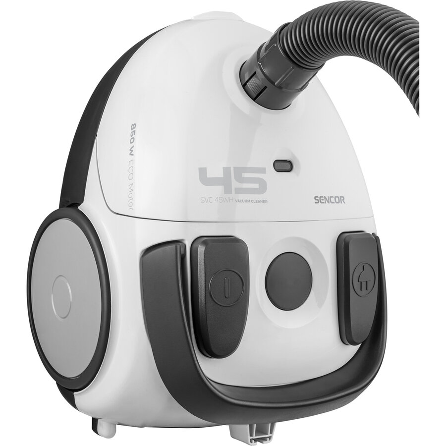 Aspirator cu sac Sencor SVC 45WH-EUE3, 850 W, 1.5 L