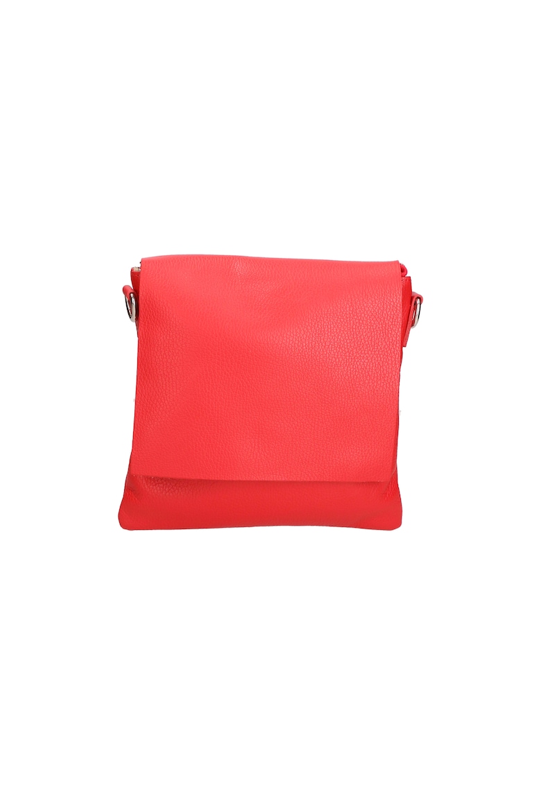 Geanta crossbody de piele - Rosu