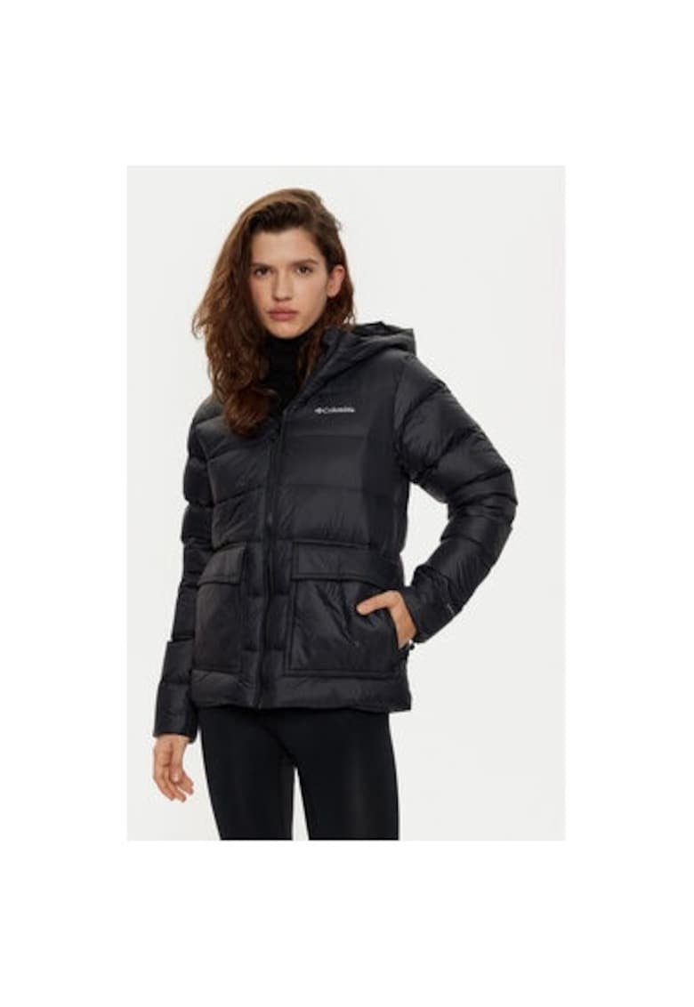 Geaca dama  Material Nylon - Negru