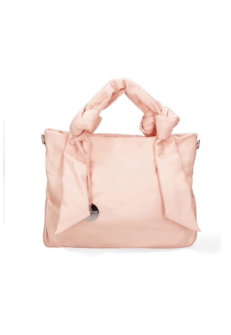 Geanta shopper de piele ecologica - Roz