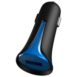 Incarcator auto CC-1002 2.1A USB Black Mask Blue