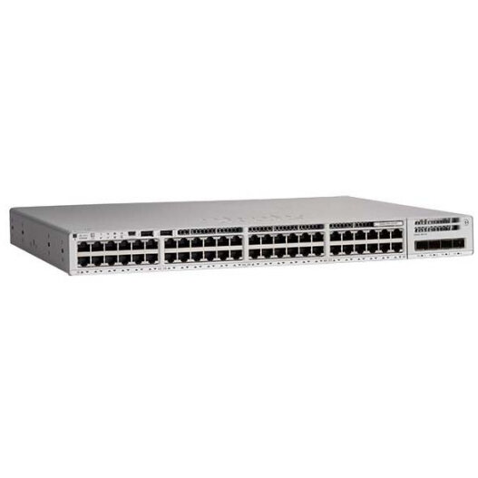 Switch Catalyst 9200 48-port PoE+ Network Essentials Gri