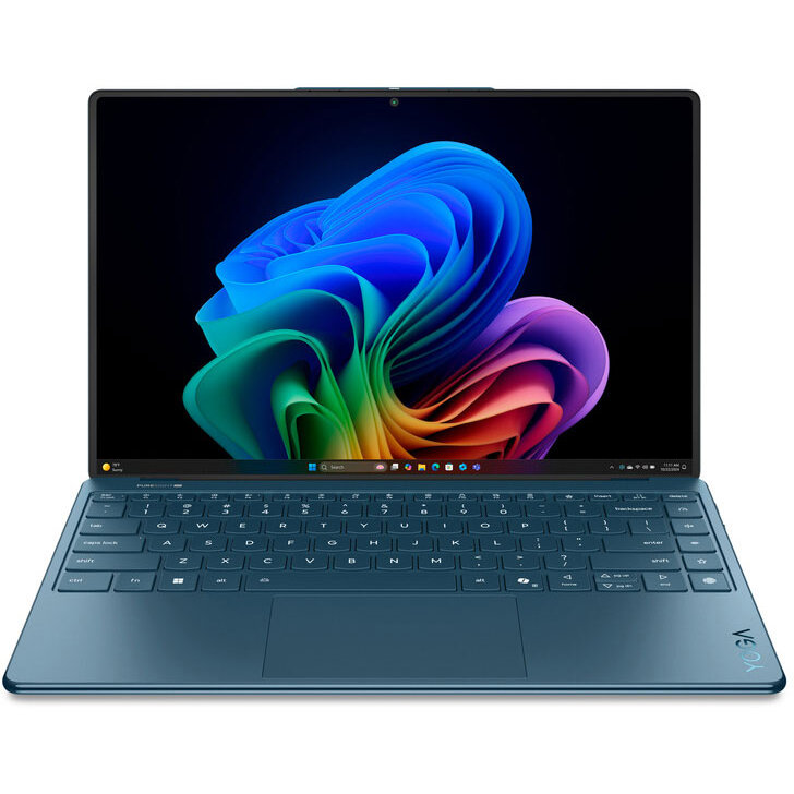 Laptop Yoga Slim 9 14ILL10 14 inch UHD+ Touch Intel Core Ultra 7 258V 32GB LPDDR5X 1TB SSD Windows 11 Home Tidal Teal