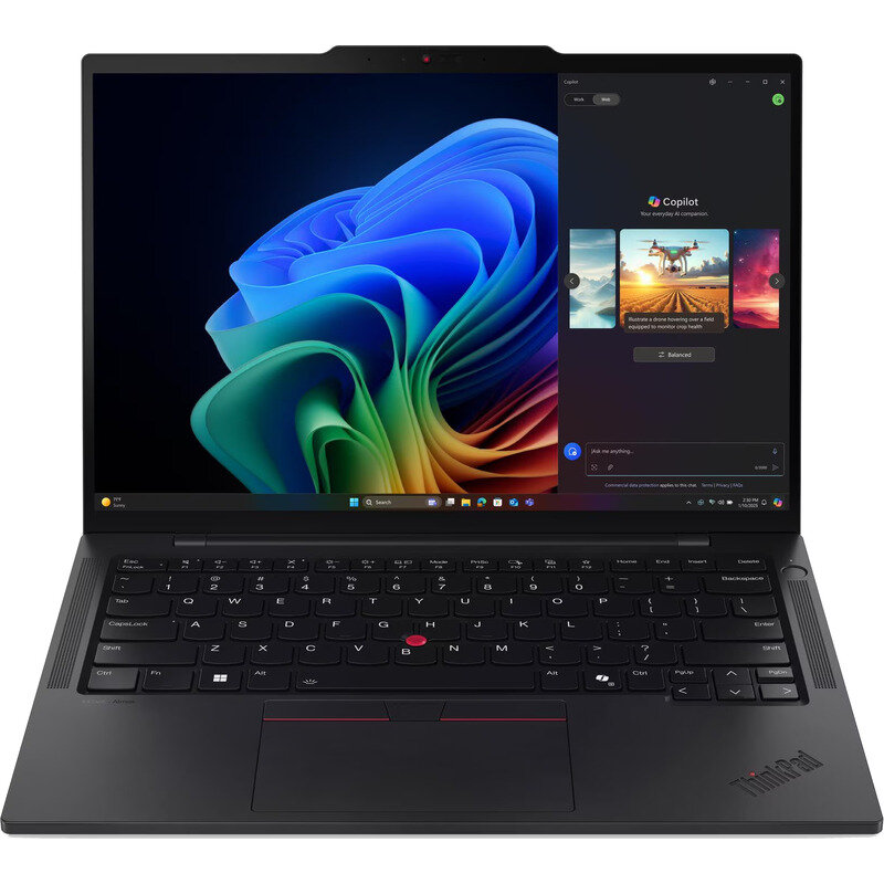 Laptop ThinkPad T14s Gen 6 14 inch WUXGA Touch Intel Core Ultra 7 258V 32GB LPDDR5X 1TB SSD Intel Arc 140V Windows 11 Pro Black