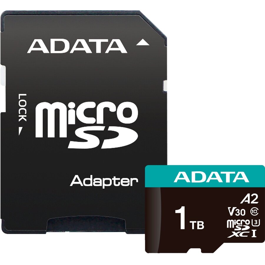 Card de Memorie 1TB microSDXC Clasa 10 + Adaptor SD