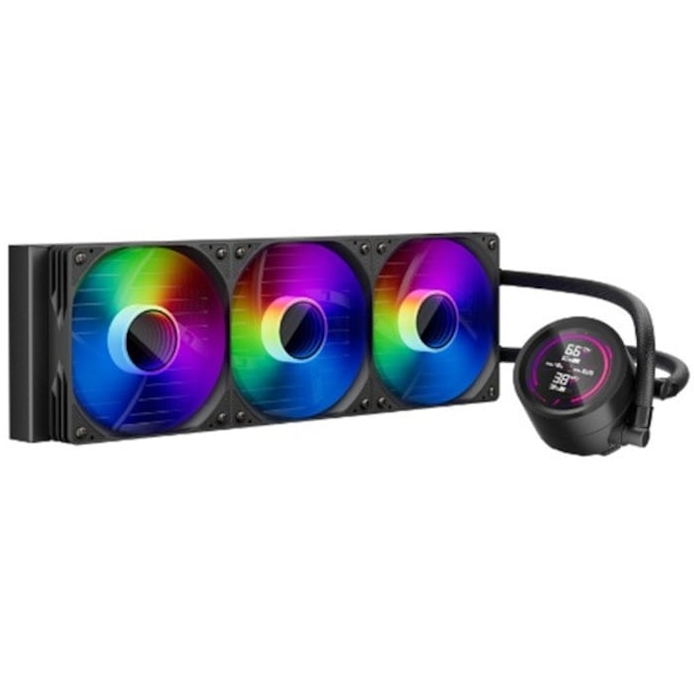 Cooler Procesor Thunderstorm TS4 360 ARGB Compatibil AMD Intel Black
