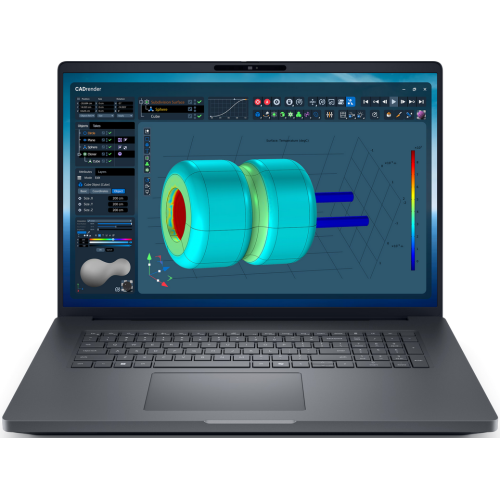 Laptop Pro Max Plus QHD 18 inch Intel Core Ultra 9 285HX 64GB 2TB SSD RTX Pro 4000 Windows 11 Pro Magnetite