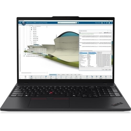 Laptop ThinkPad P16s G4 WUXGA 16 inch Intel Core Ultra 7 265H 32GB 1TB SSD RTX Pro 1000 Windows 11 Pro Black
