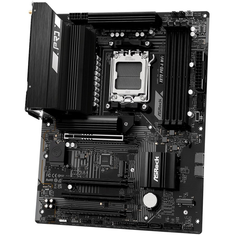 Placa de Baza X870 Pro-A WiFi AMD X870 Socket AM5 ATX