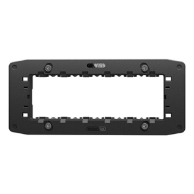 Suport de Fixare Gewiss System Pura GWC25806, 6 Module, cu Suruburi Incluse
