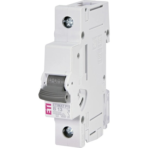 Intrerupator automat ETIMAT P10 ETI 001901009, 1 Pol, 13A, curba B, 10kA