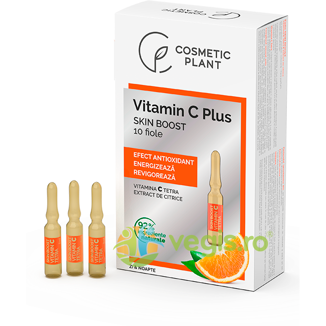 Fiole Skin Boost cu Vitamina C Tetra 10 fiole x 2ml