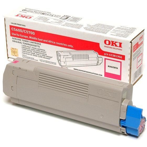 Toner OKI magenta | 2000pag | C56/57