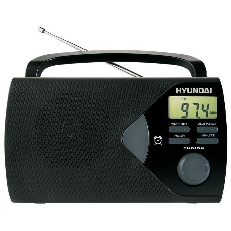Radio portabil Hyundai PR200B Retro, negru
