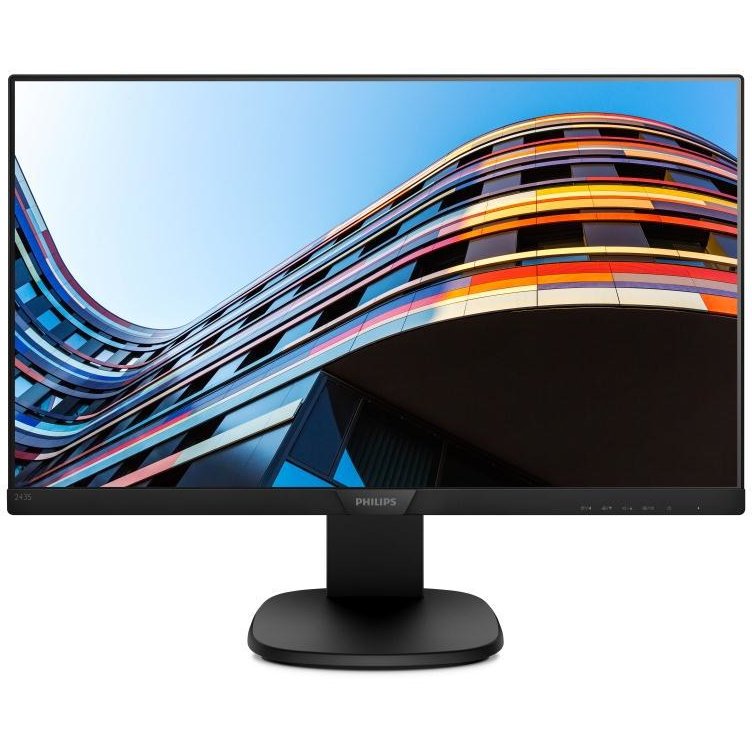 Monitor LED IPS Philips 23.8, Full HD, VGA, HDMI, Negru, 243S7EHMB