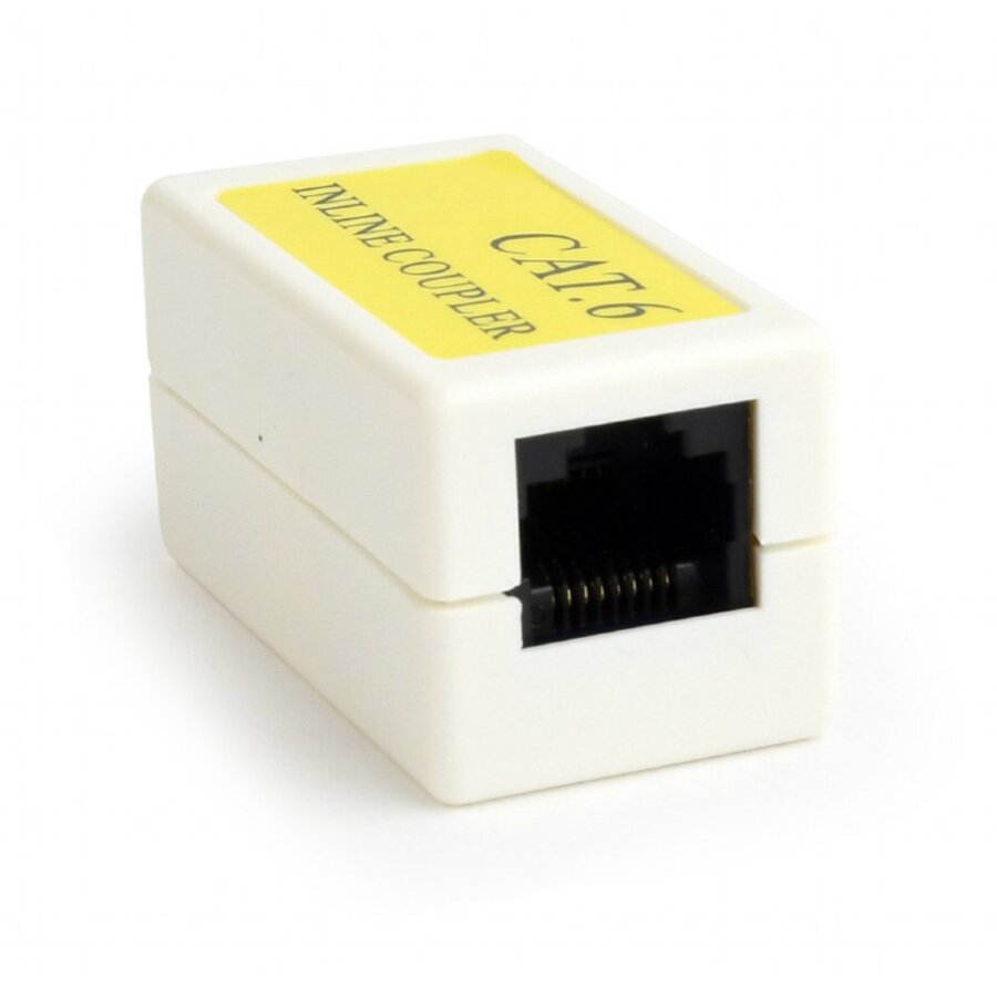PRIZA RJ45 GEMBIRD Cat6. pt.   UTP, tip cupla, white, NCA-LC6-01