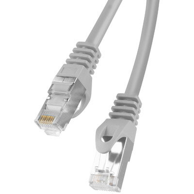 Patch Cord Lanberg PCF6-10CC-1500-S, FTP, Cat6, 15m, alb