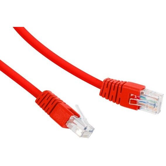 GEMBIRD PP6U-1M/R Gembird UTP Cat6 Patch cord, 1 m, red
