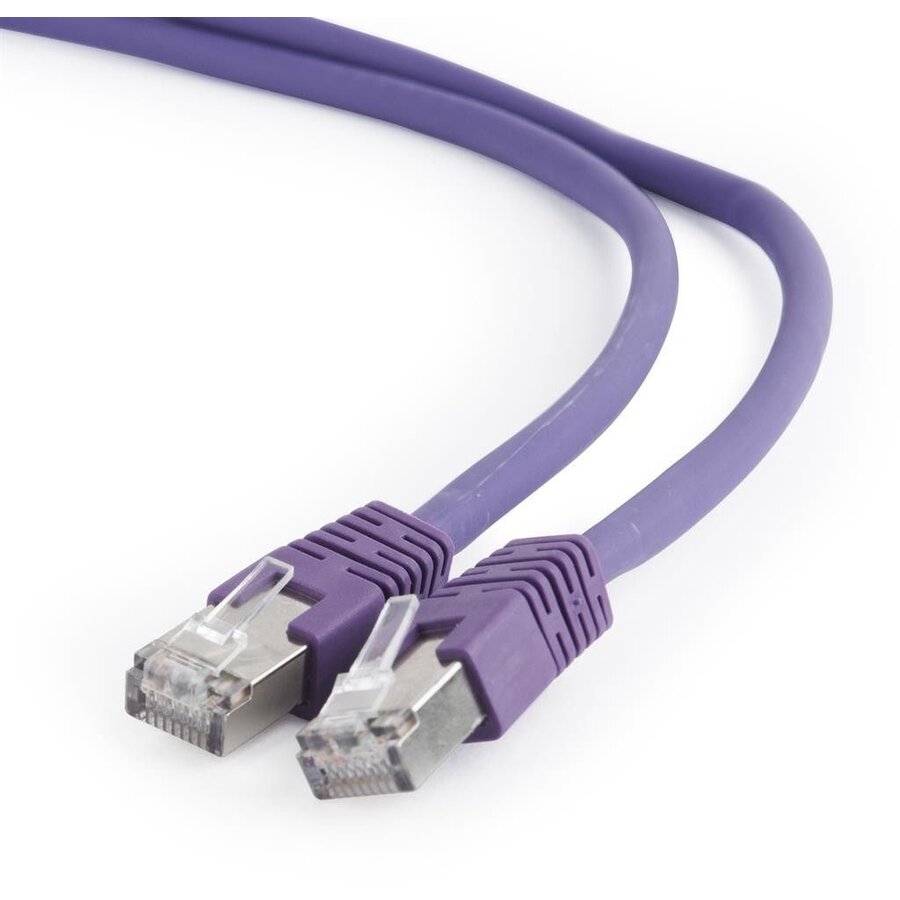 GEMBIRD PP6A-LSZHCU-V-2M Gembird patchcord RJ45, cat. 6A,SFTP, LSZH, 2m, purple