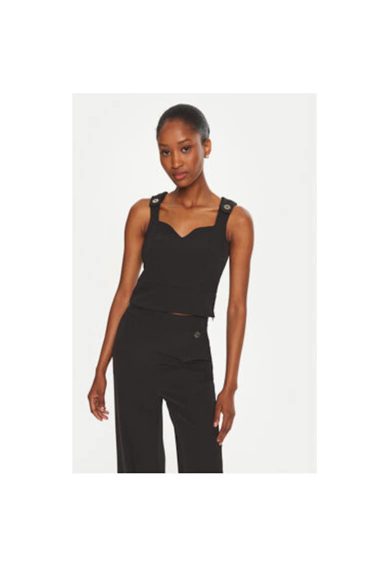 Tricou dama -  304725012 - Poliester - Negru - Negru