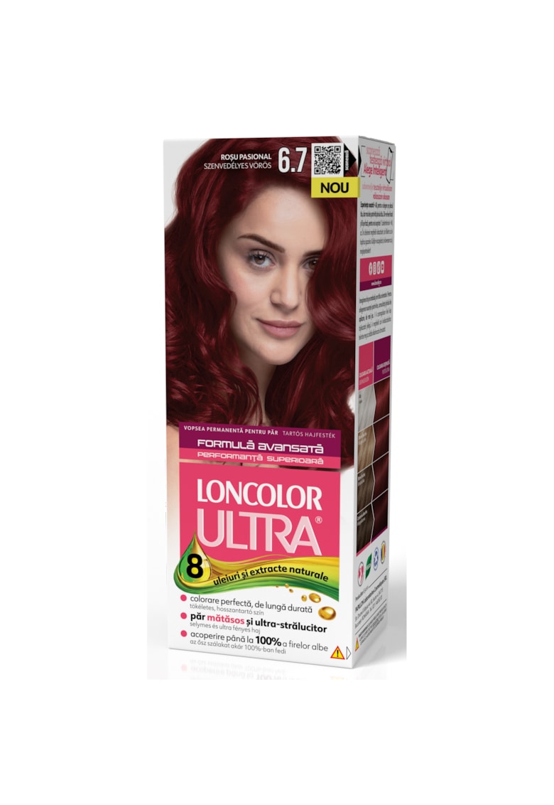 Vopsea de par permanenta  Ultra  - 100 ml - 6.7