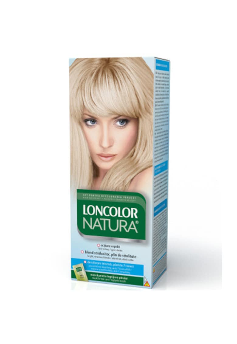 Vopsea permanenta pentru par - cu amoniac -  NATURA Set pentru decolorarea parului