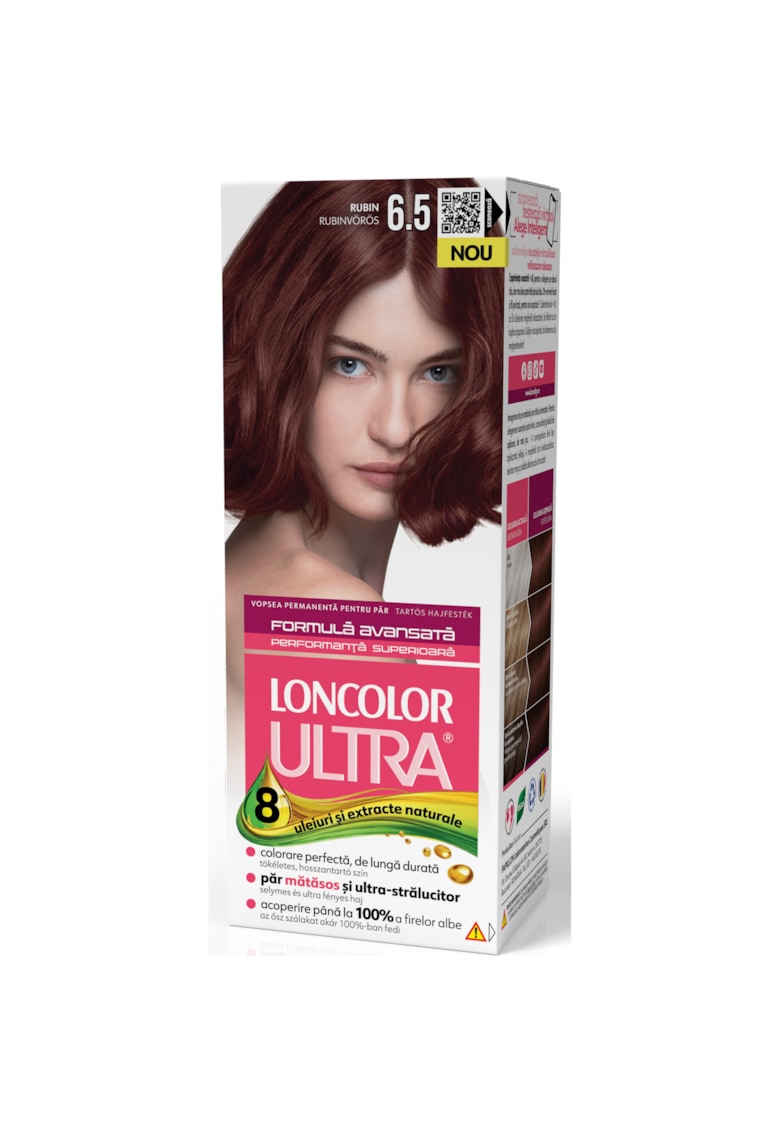 Vopsea de par permanenta  Ultra  - 100 ml - 6.5