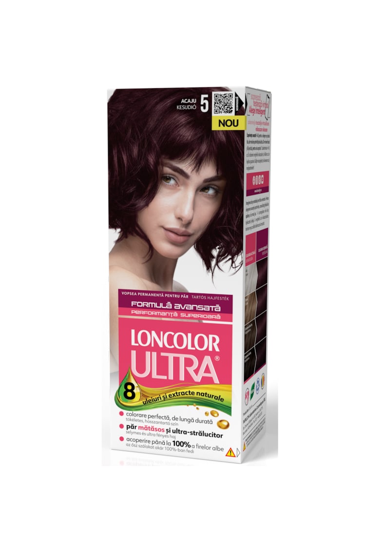 Vopsea de par permanenta  Ultra - 100 ml - 5
