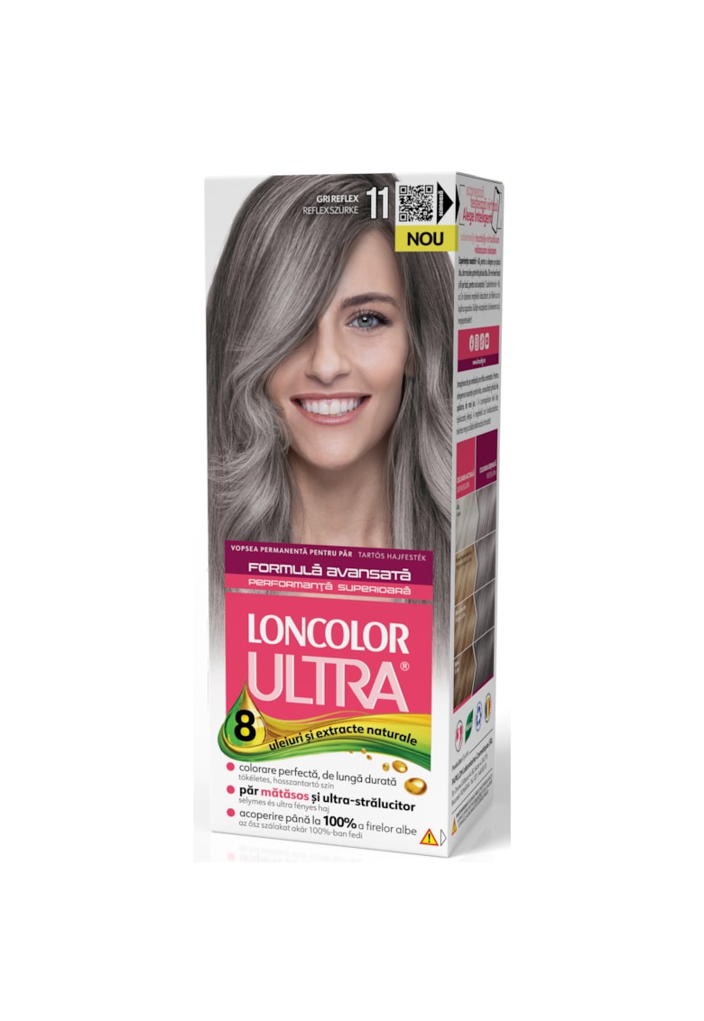 Vopsea de par permanenta  Ultra - 100 ml - 11
