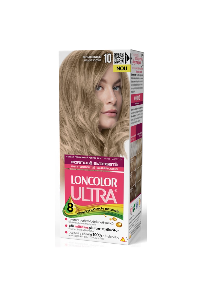 Vopsea de par permanenta  Ultra  - 100 ml - 10