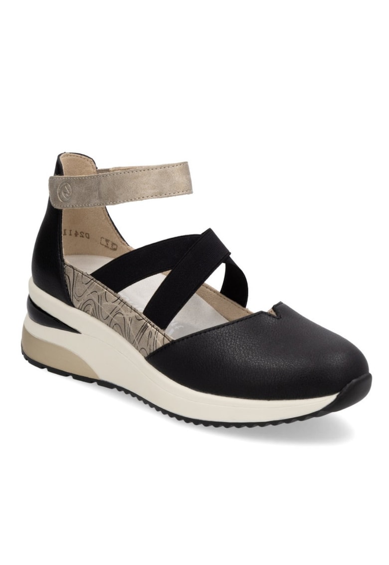 Pantofi de dama Remonte cu bretele velcro la glezna D2411-03