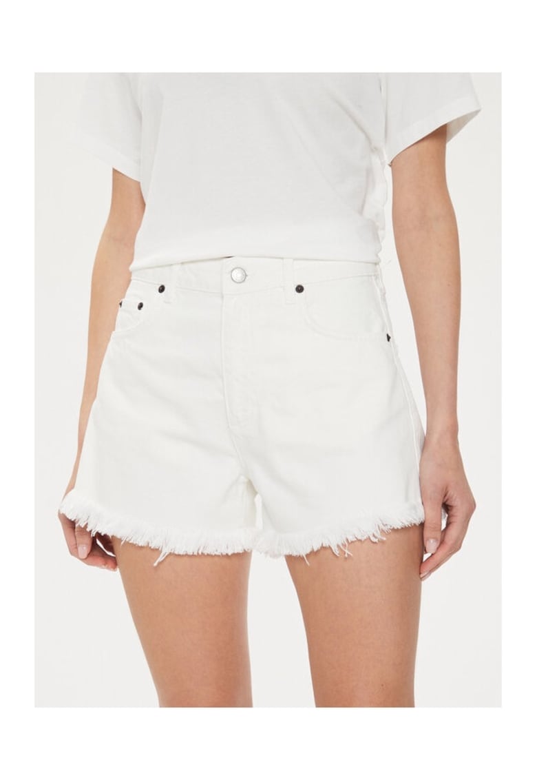 Oferte la Pantaloni dama -  210570 - Alb - Bumbac