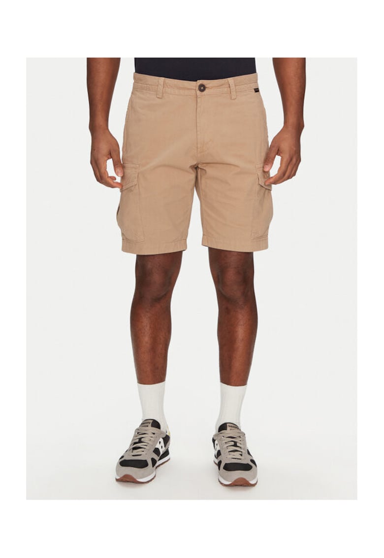 Pantaloni scurti barbati  NP0A4HOTN1Q1 - Bumbac - Bej - Bej
