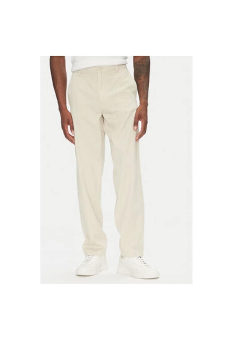 Pantaloni barbati  30-008031 - Viscoza/Bumbac - Bej - Bej