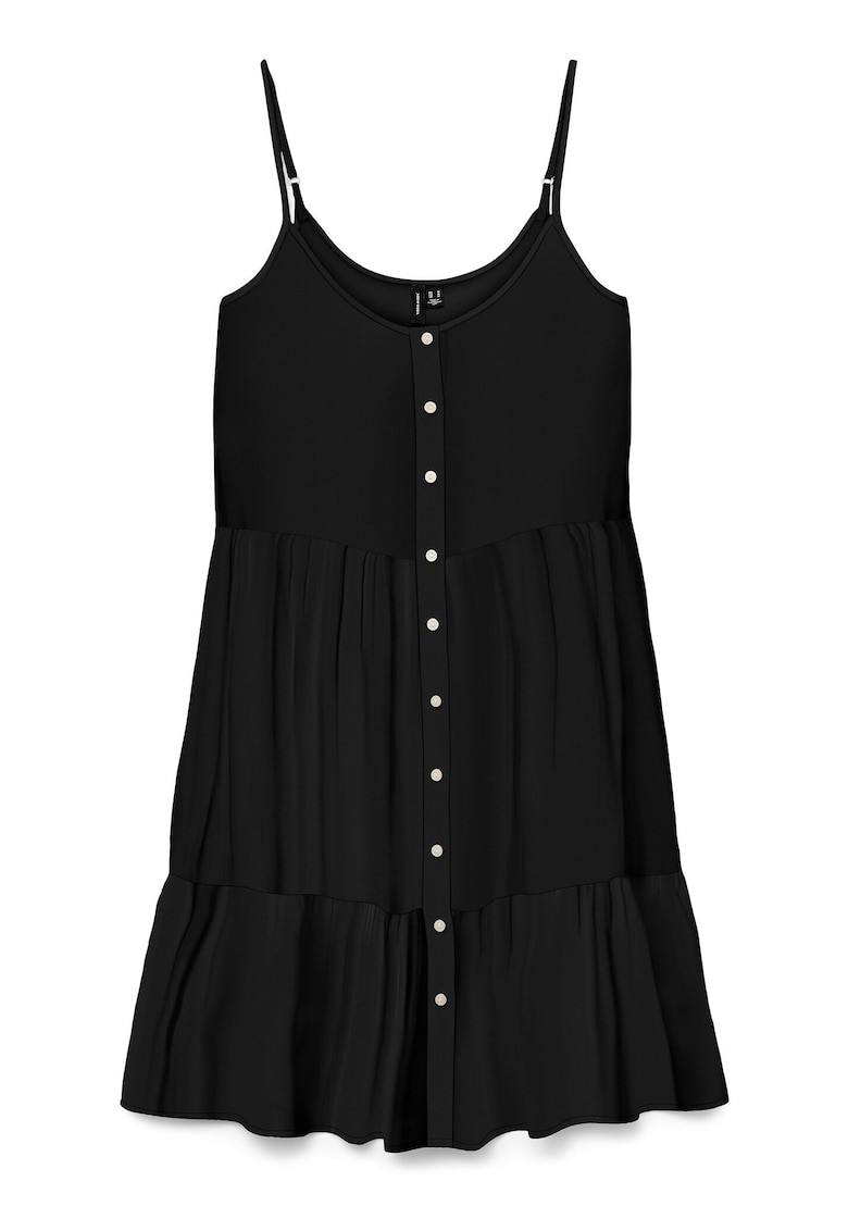 Rochie de vara dama  10325283 - Viscoza - Negru - Negru