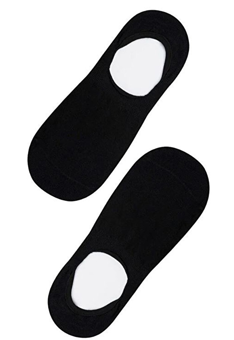Set de sosete foarte scurte - 2 Perechi - Negru