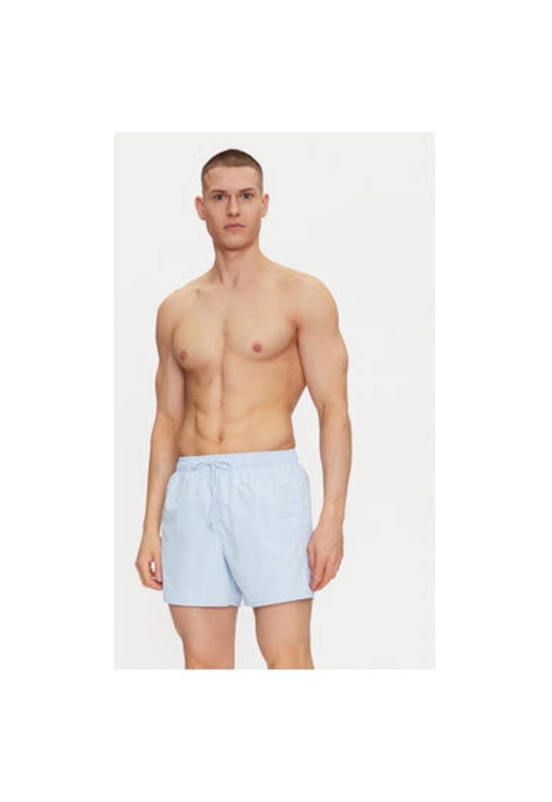 Pantaloni scurti de baie barbati  MH6270 - Poliester reciclat - Albastru deschis - Albastru deschis