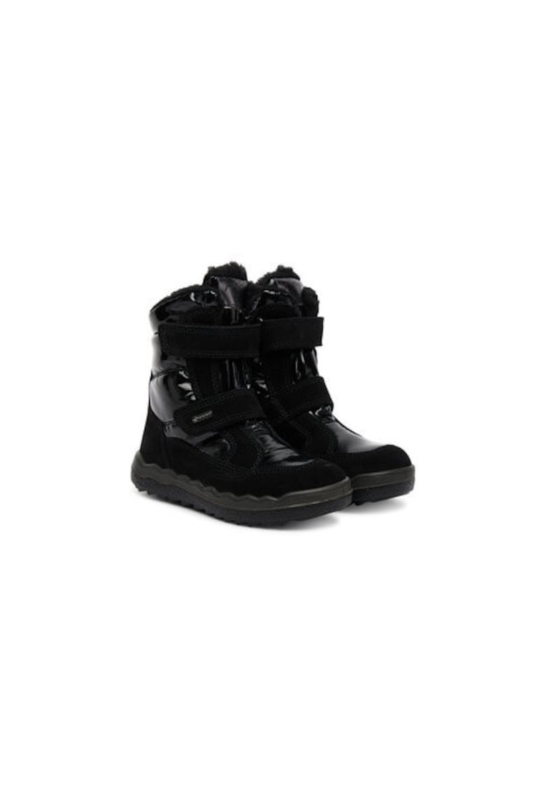 Ghete de zapada pentru fete -  305464231 - textil - negru