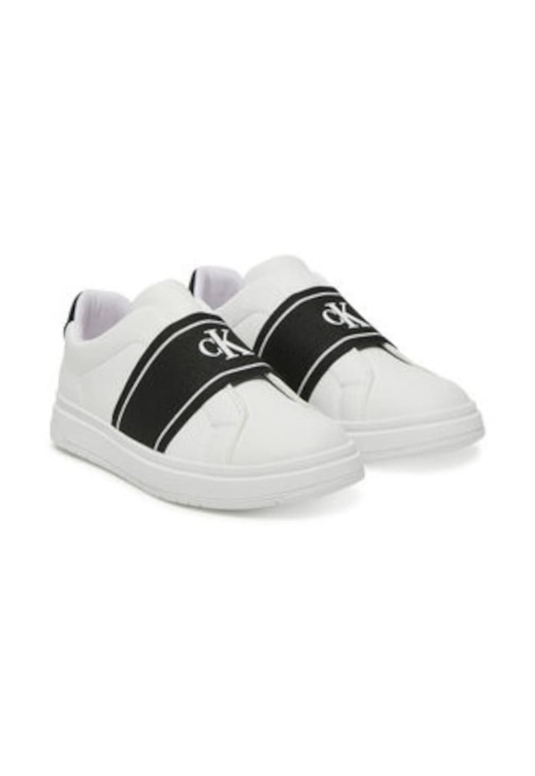 Tenisi unisex 305119834 -  Piele ecologica - Alb