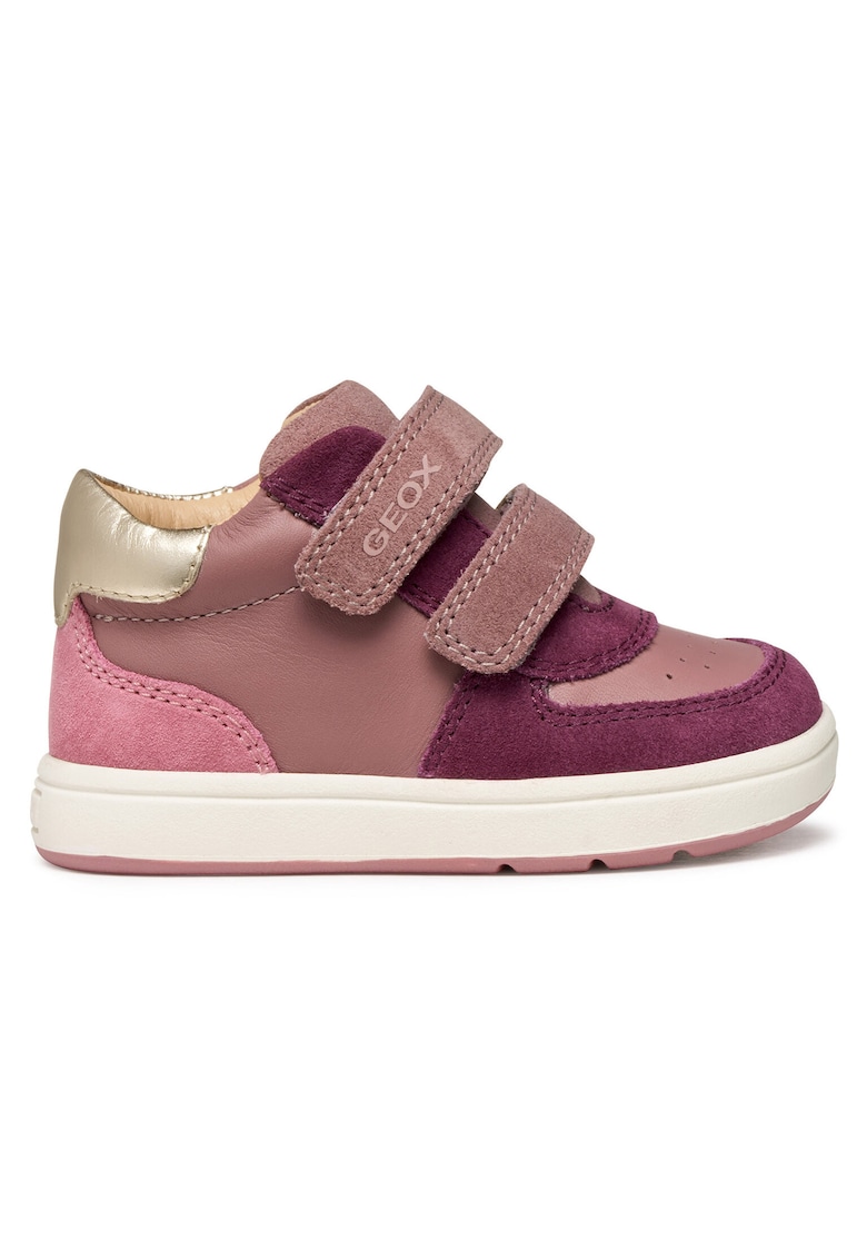Tenisi fete -  din piele naturala - multicolor