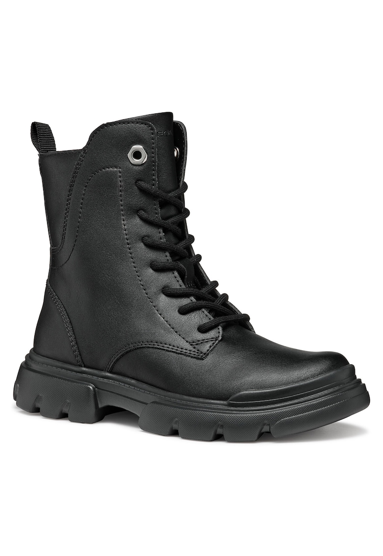 Ghete pentru fete -  305325846 - piele ecologica - negru