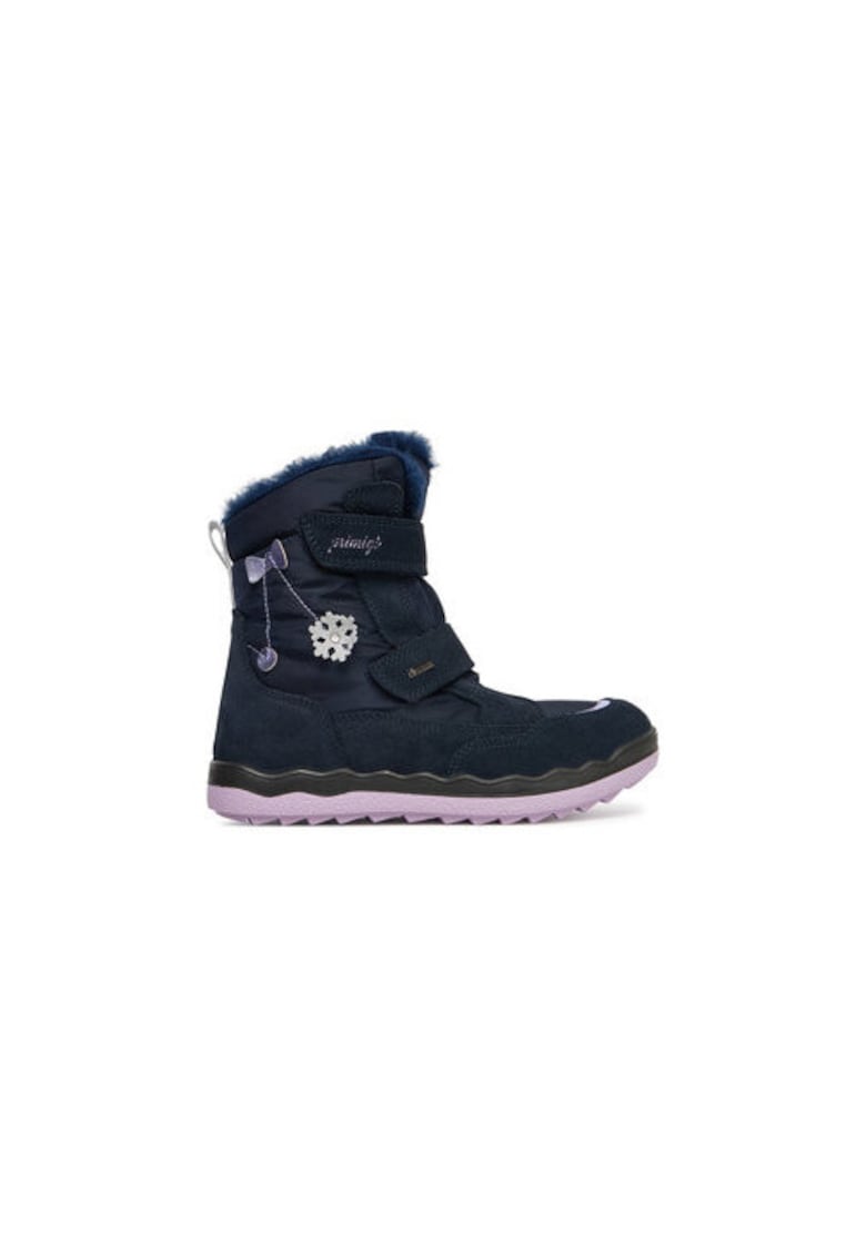 Ghete de zapada pentru fete -  305464217 - textil - bleumarin