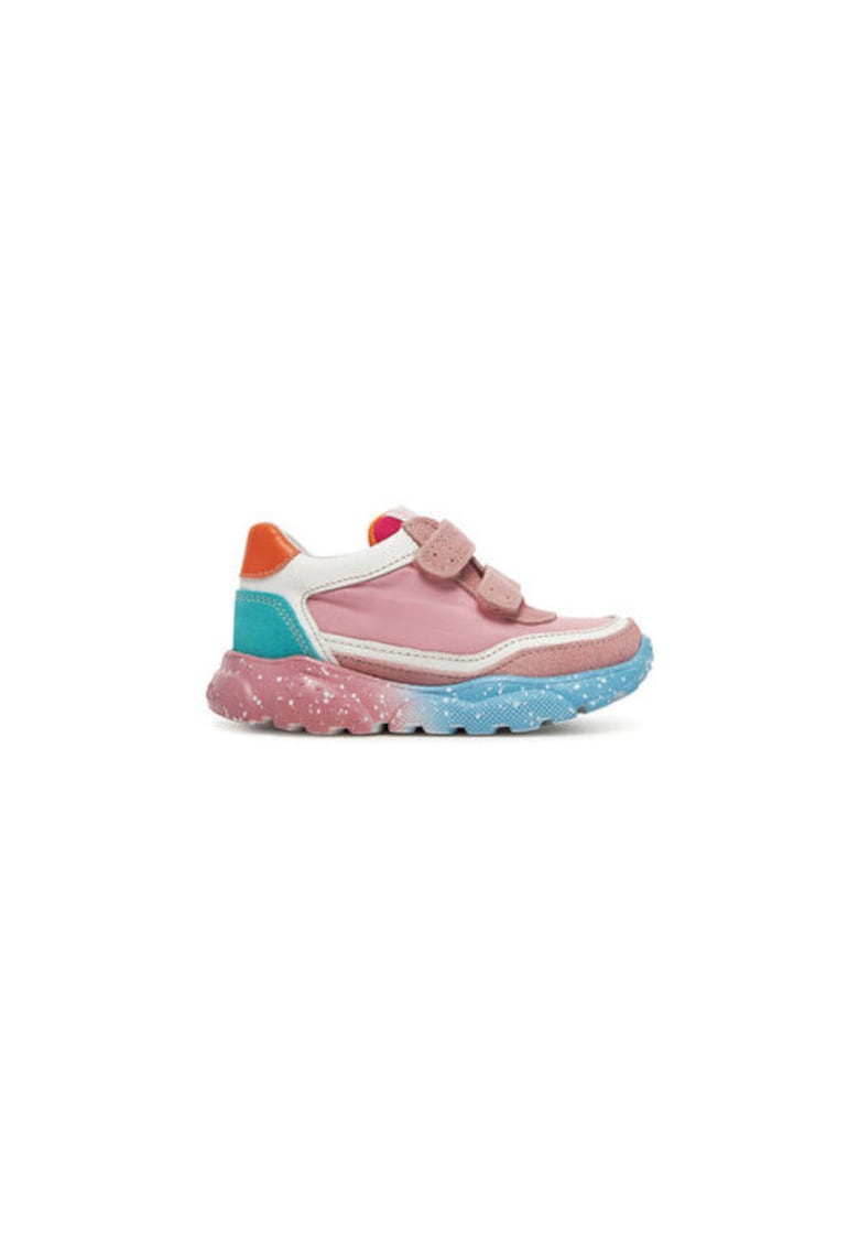 Pantofi sport pentru fete -  piele naturala - multicolor