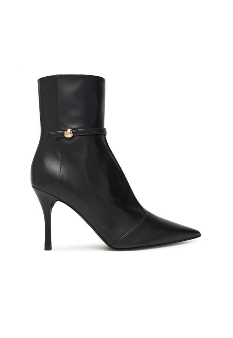 Botine dama  305616289 - piele naturala - Negru