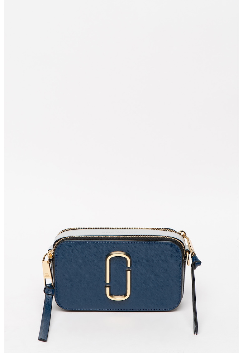 Geanta crossbody eleganta - Auriu/Albastru inchis