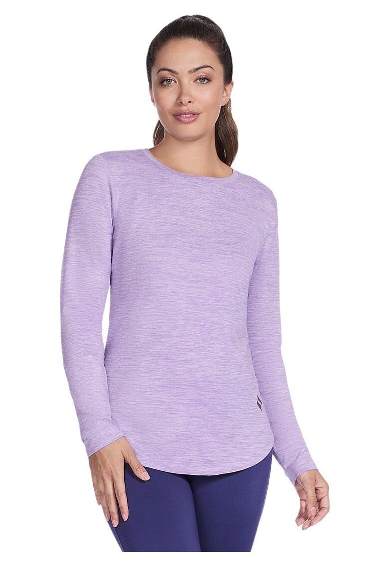 Bluza femei  GO DRI Swift Long Sleeve Tunic Crew - Violet