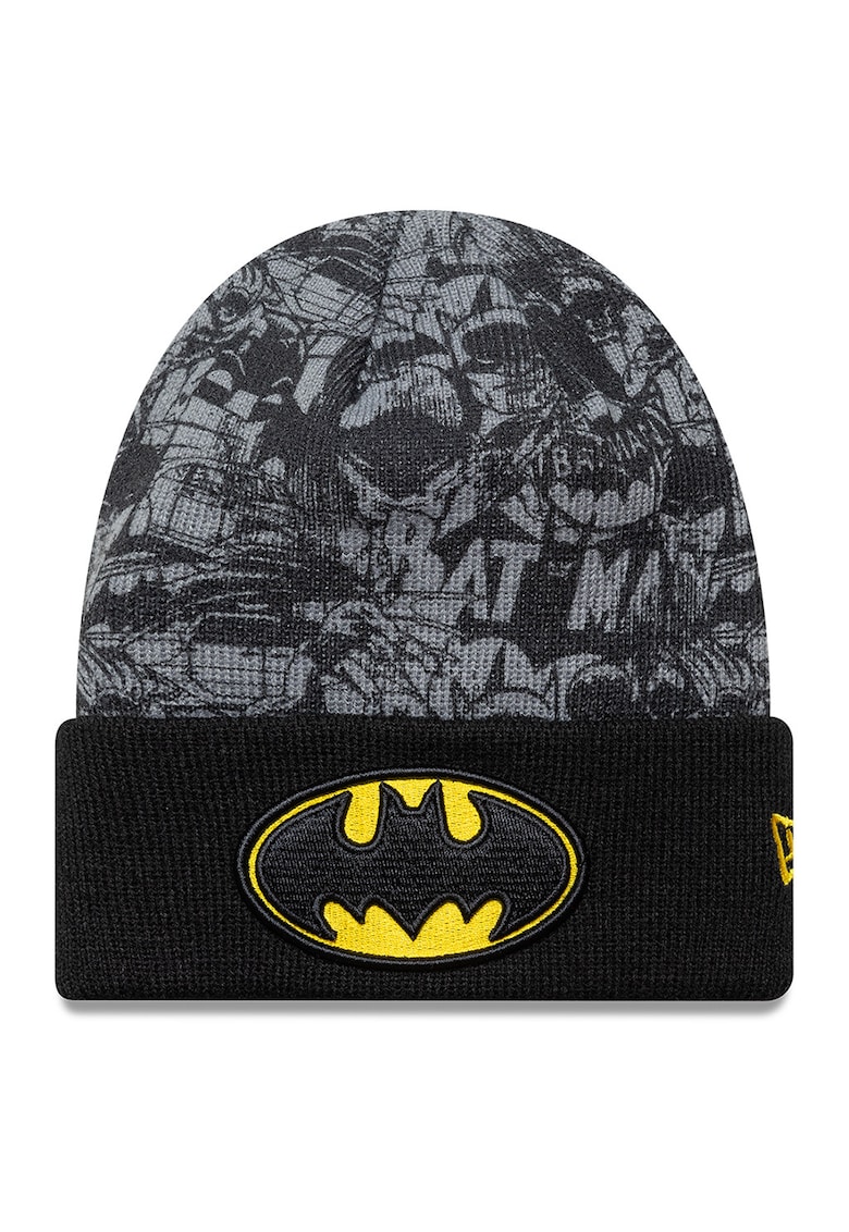 Caciula cu model Batman - Negru/Gri